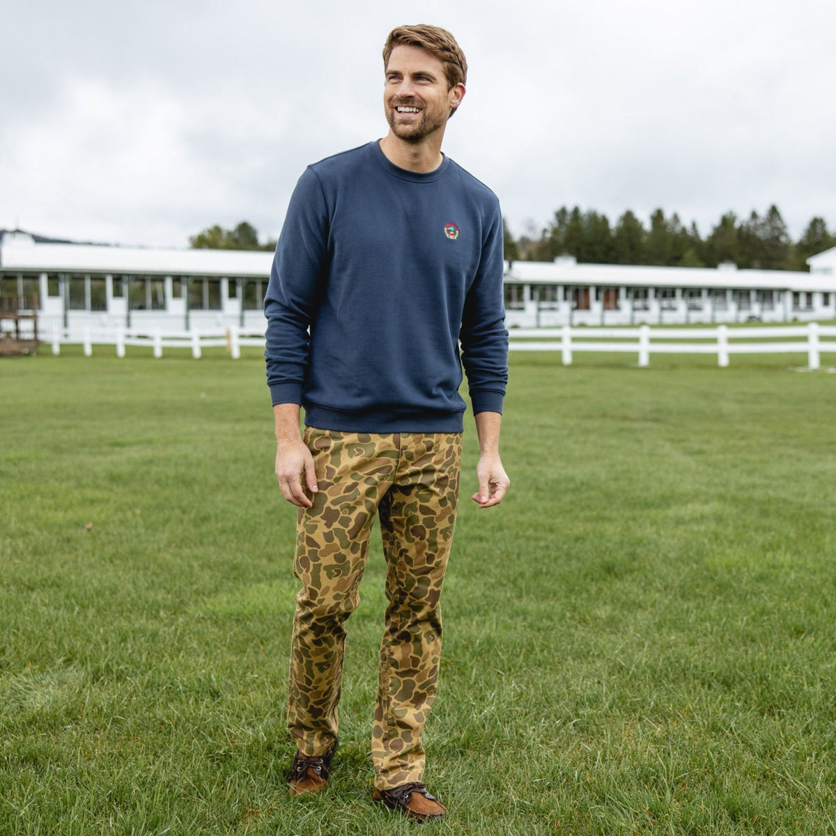 Camo Classic Fit Gold School Chino::Shop Now →::/products/classic-fit-gold-school-chino-pant-d91005-camo