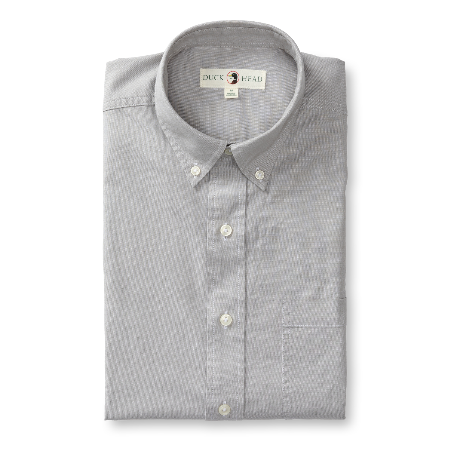 Morris Solid Cotton Oxford Sport Shirt