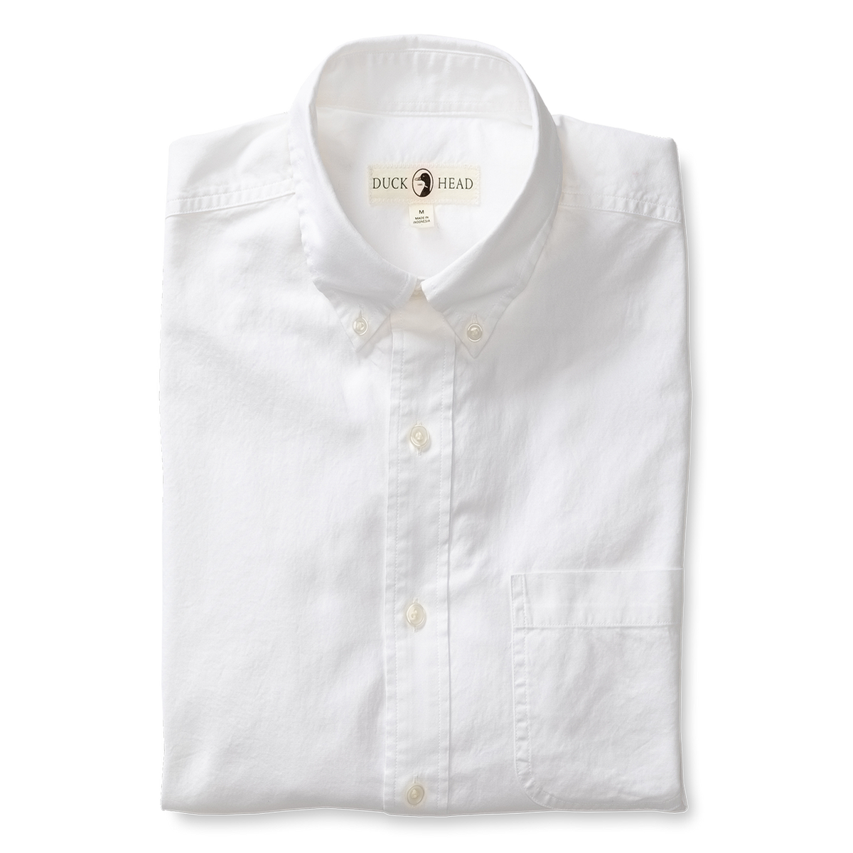 Morris Solid Cotton Oxford Sport Shirt