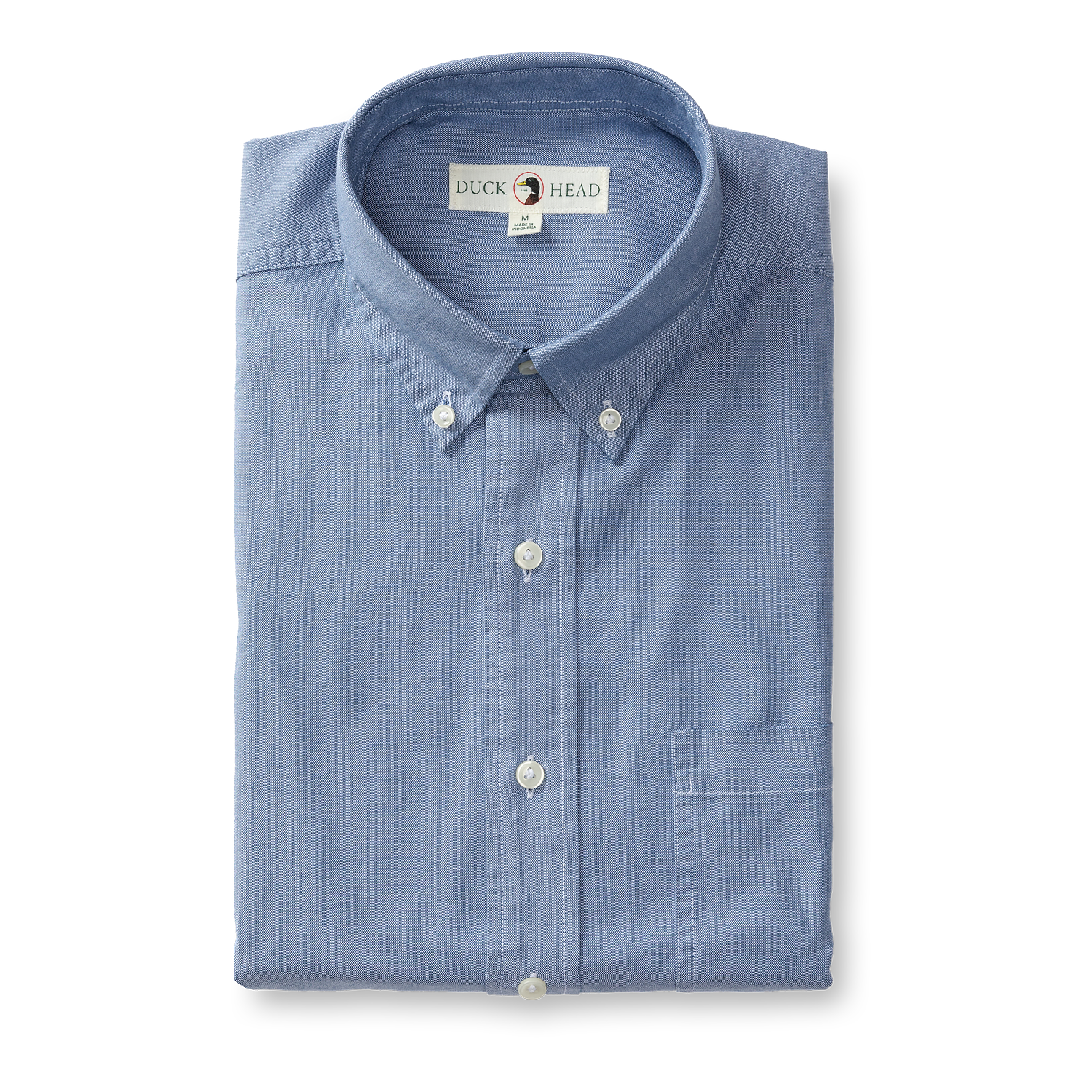 Morris Solid Cotton Oxford Sport Shirt