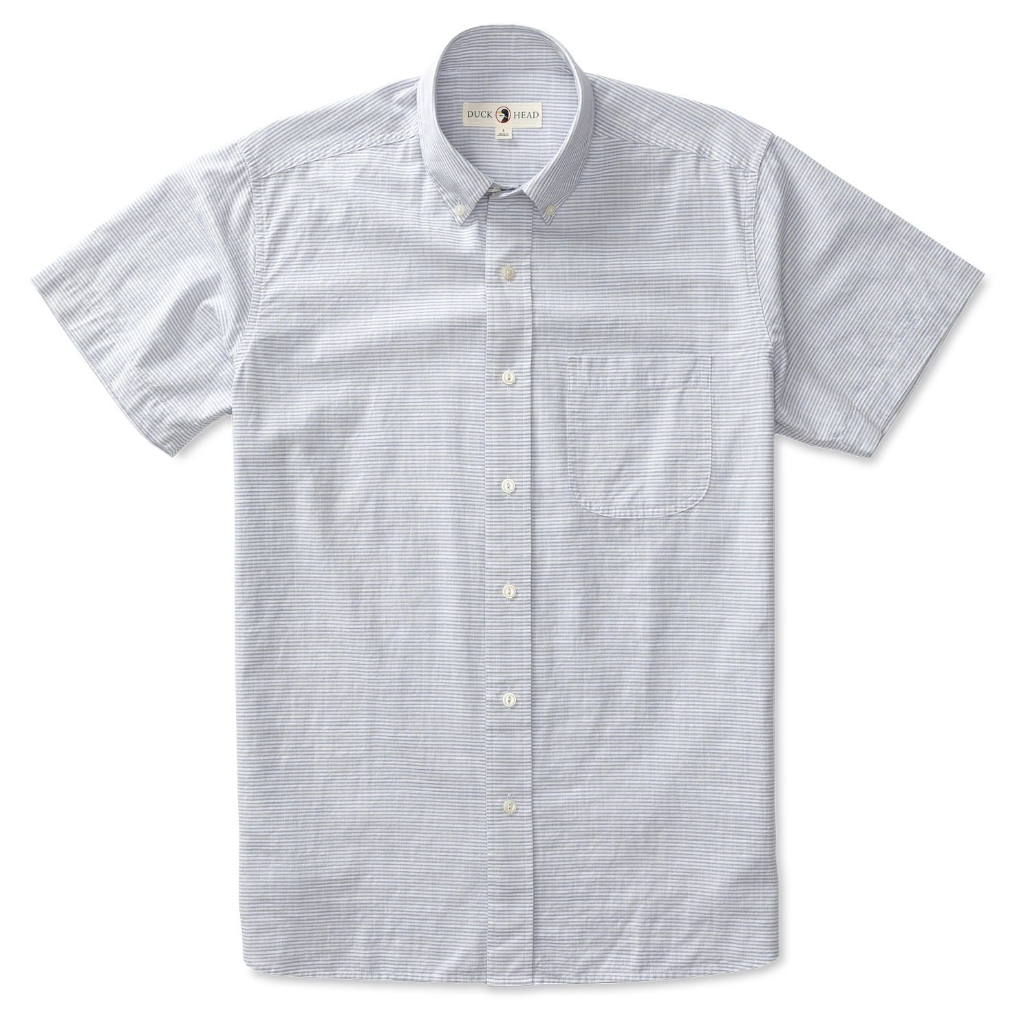 Hubert Stripe Cotton Slub Sport Shirt