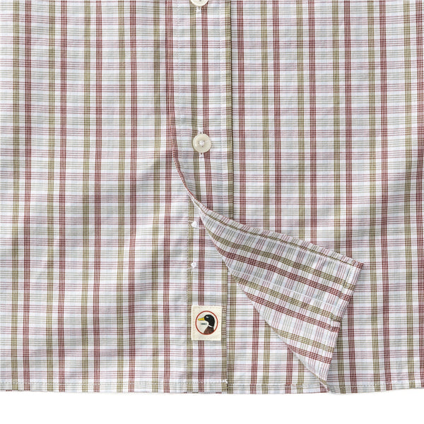 Mildren Plaid Cotton Poplin Sport Shirt