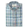 Murphy Plaid Cotton Slub Sport Shirt