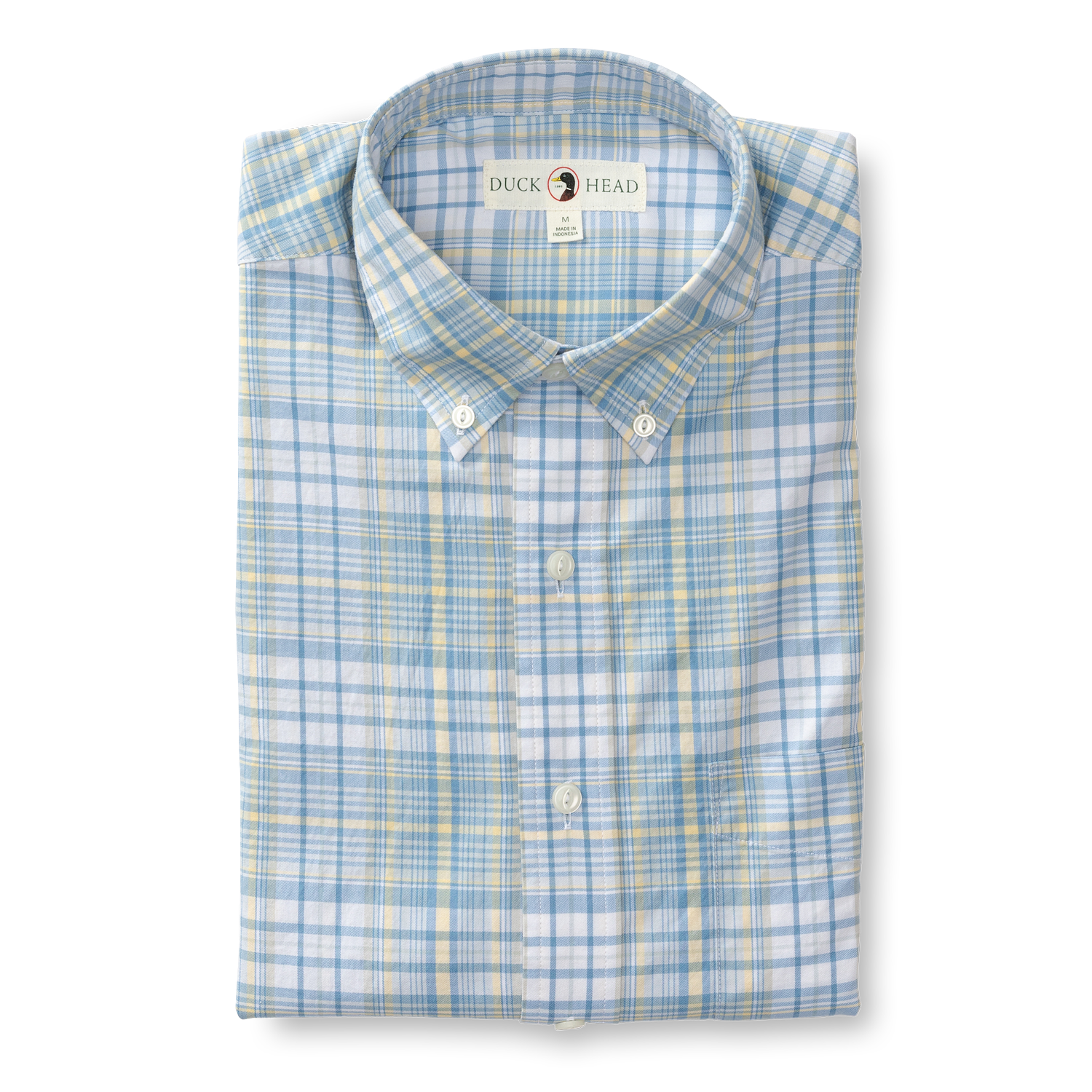 Harkins Plaid Cotton Twill Sport Shirt