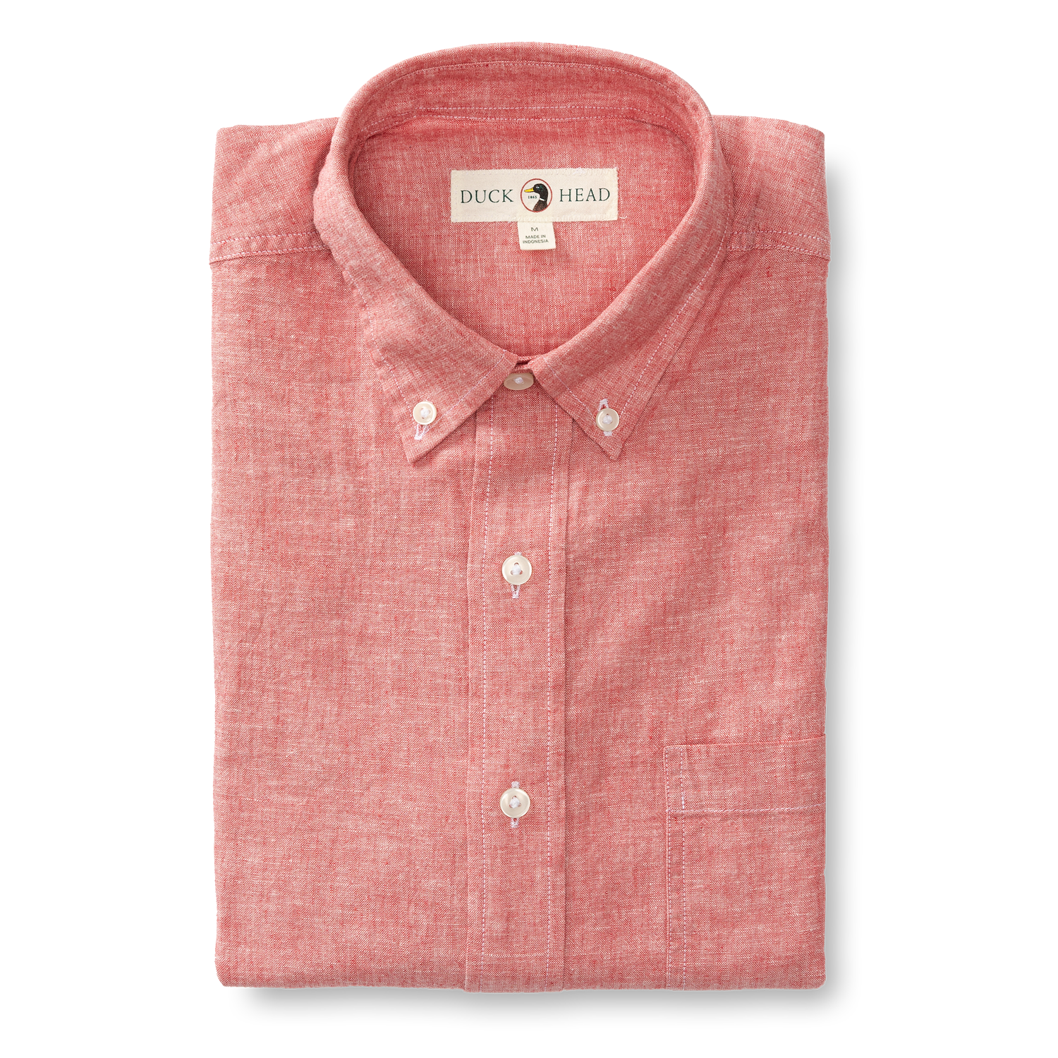 Wallace Solid Linen Cotton Oxford Sport Shirt