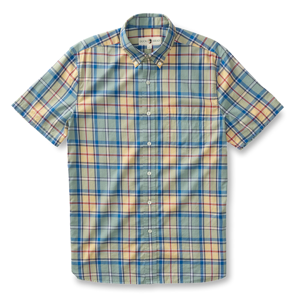 Liston Plaid Cotton Twill Sport Shirt