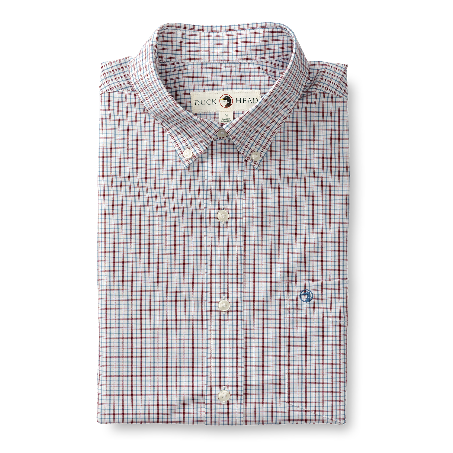 Langley Plaid Performance Poplin Sport Shirt
