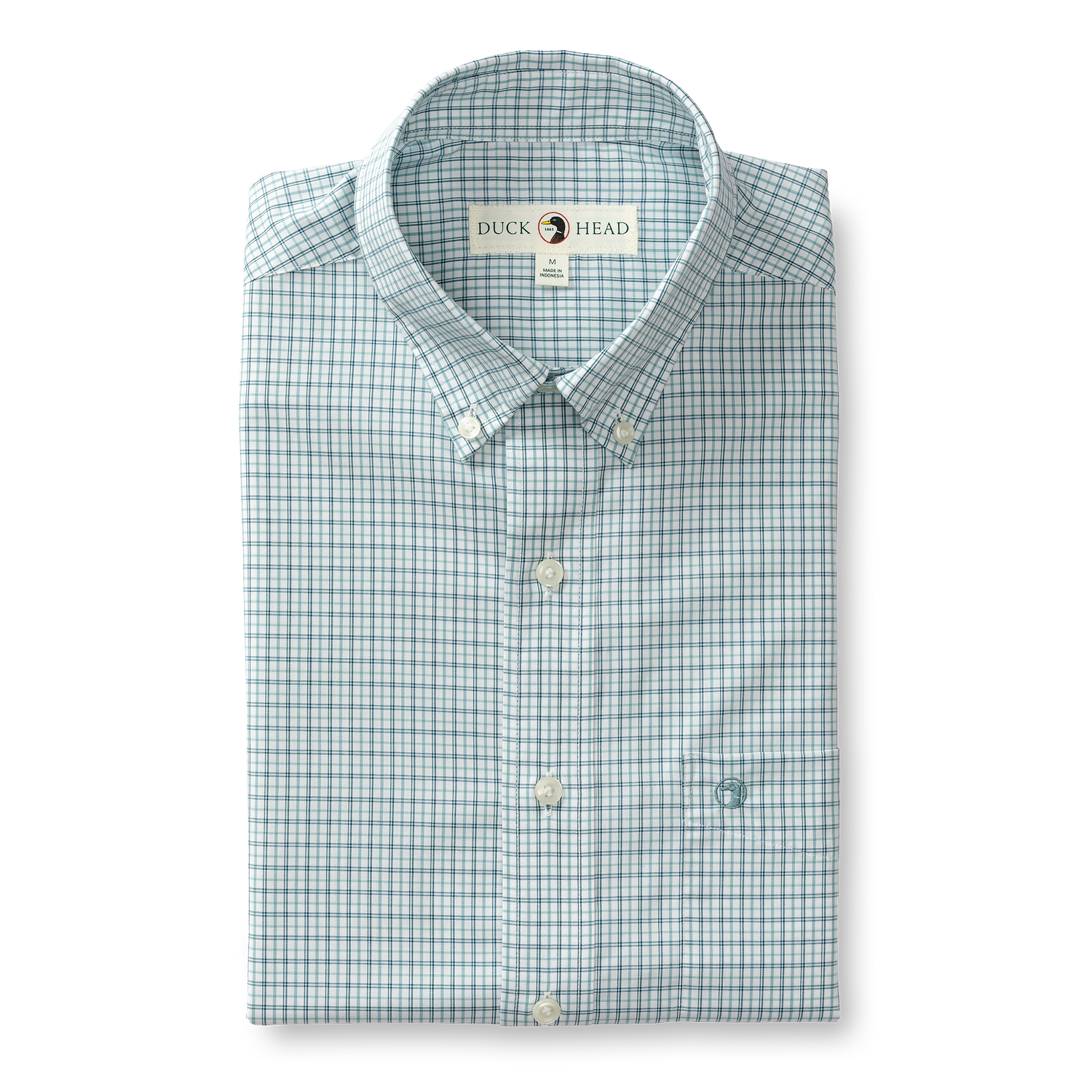 Langley Plaid Performance Poplin Sport Shirt