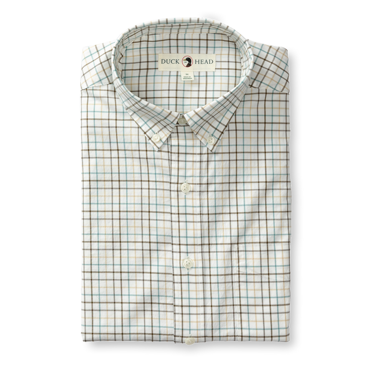 Joyner Plaid Cotton Twill Sport Shirt