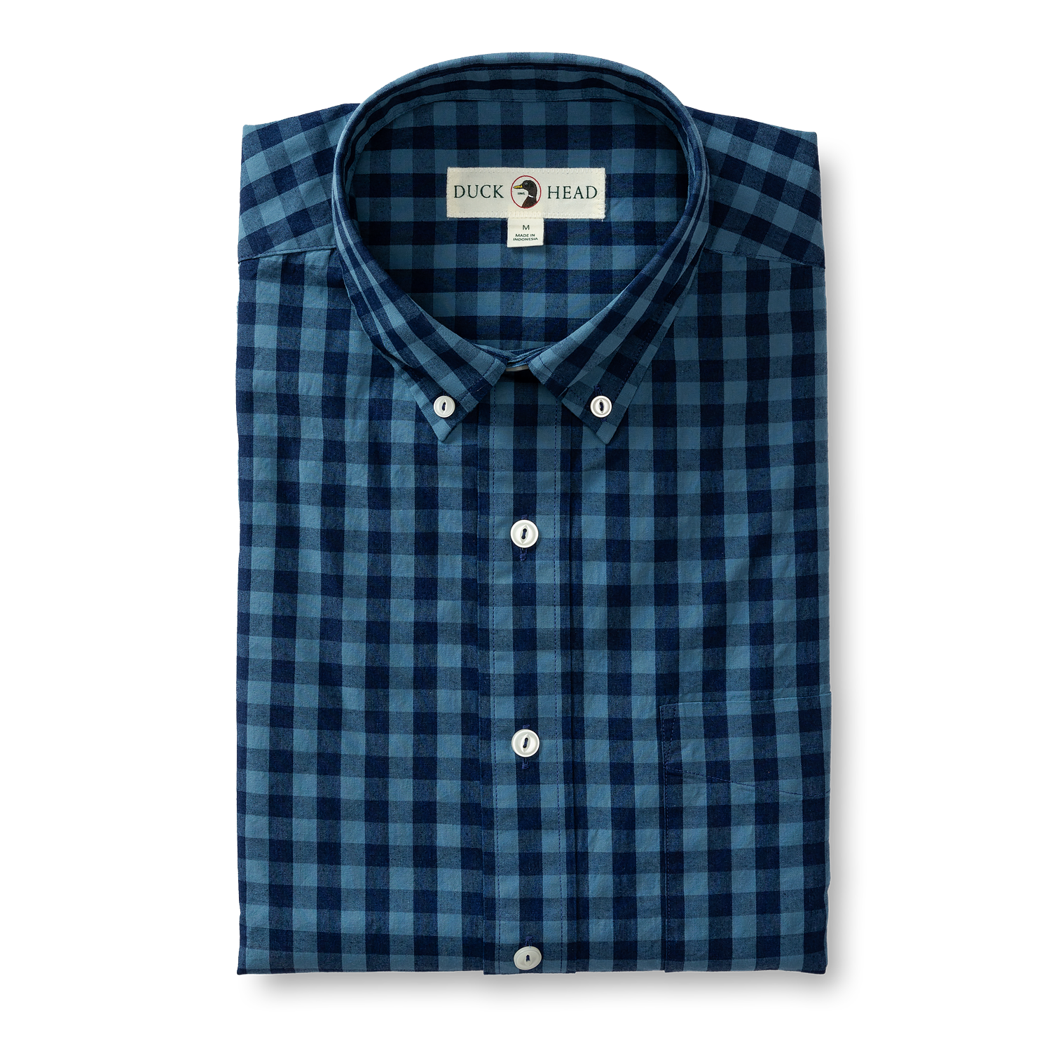 Felton Plaid Indigo Sport Shirt
