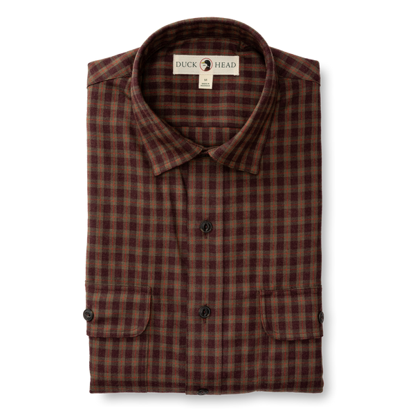Foley Plaid Performance Flannel Sport Shirt