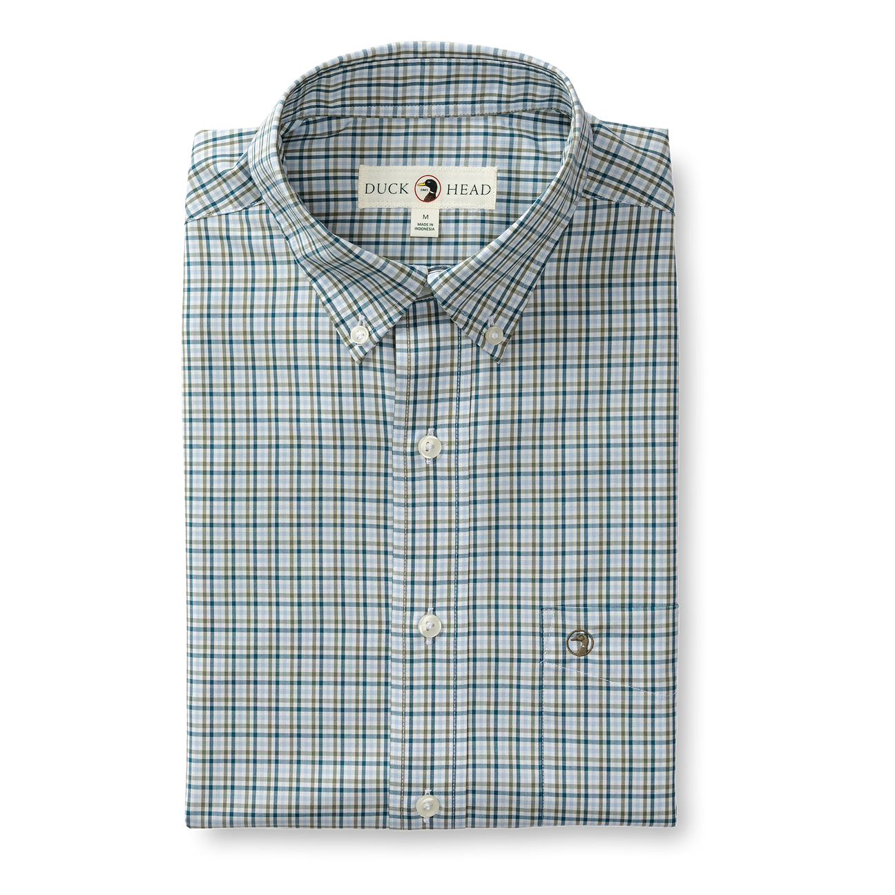 Benton Plaid Performance Poplin Sport Shirt