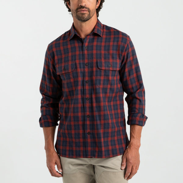 Navy color-reveal hover