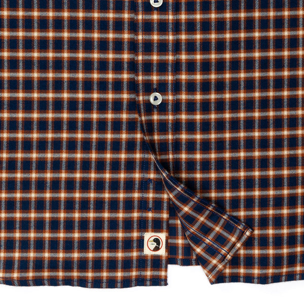 Harps Plaid Cotton Flannel Sport Shirt