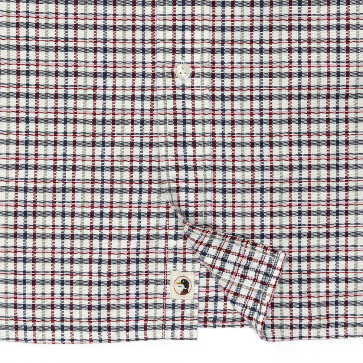Dafton Plaid Cotton Oxford Sport Shirt