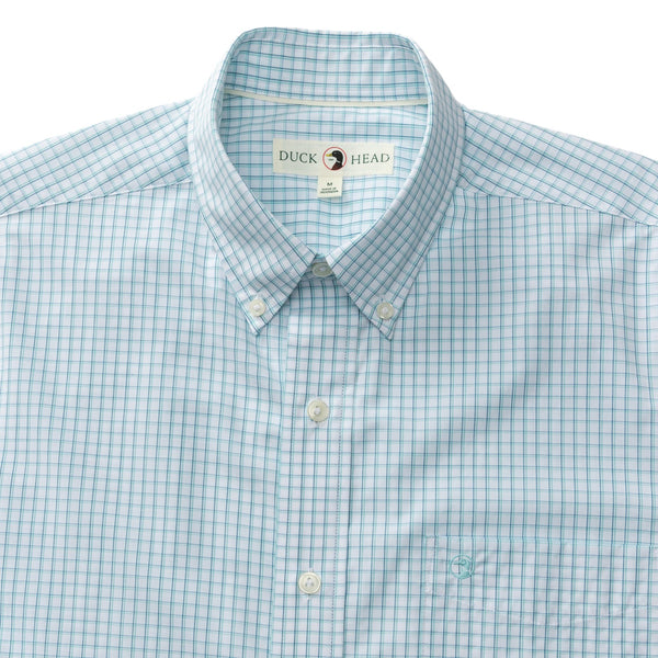 Casey Plaid Performance Poplin Sport Shirt - Meadowbrook