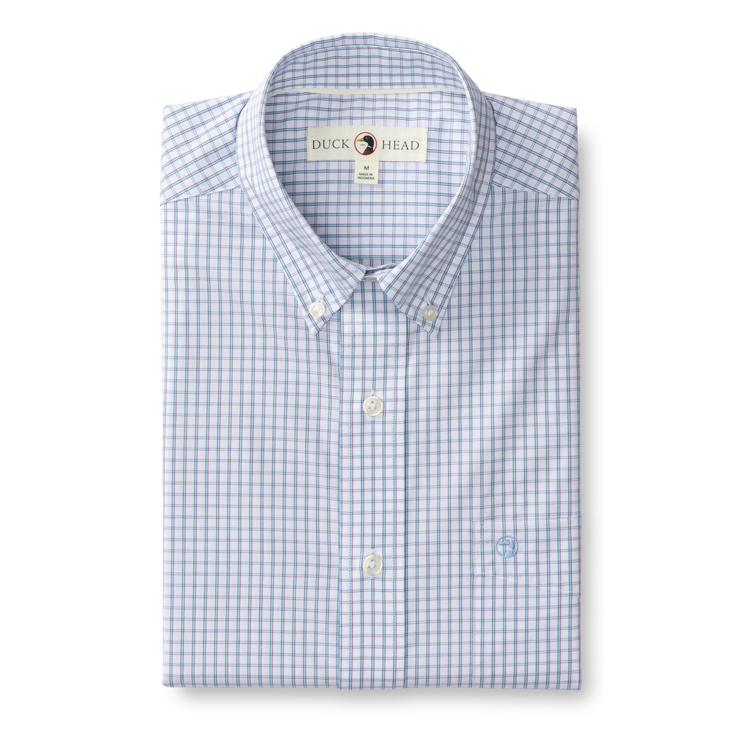 Casey Plaid Performance Poplin Sport Shirt - Violet Quartz