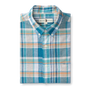 Greenfield Plaid Linen Cotton Sport Shirt - Meadowbrook
