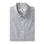 Ferry Plaid Cotton Poplin Sport Shirt - Light Blue
