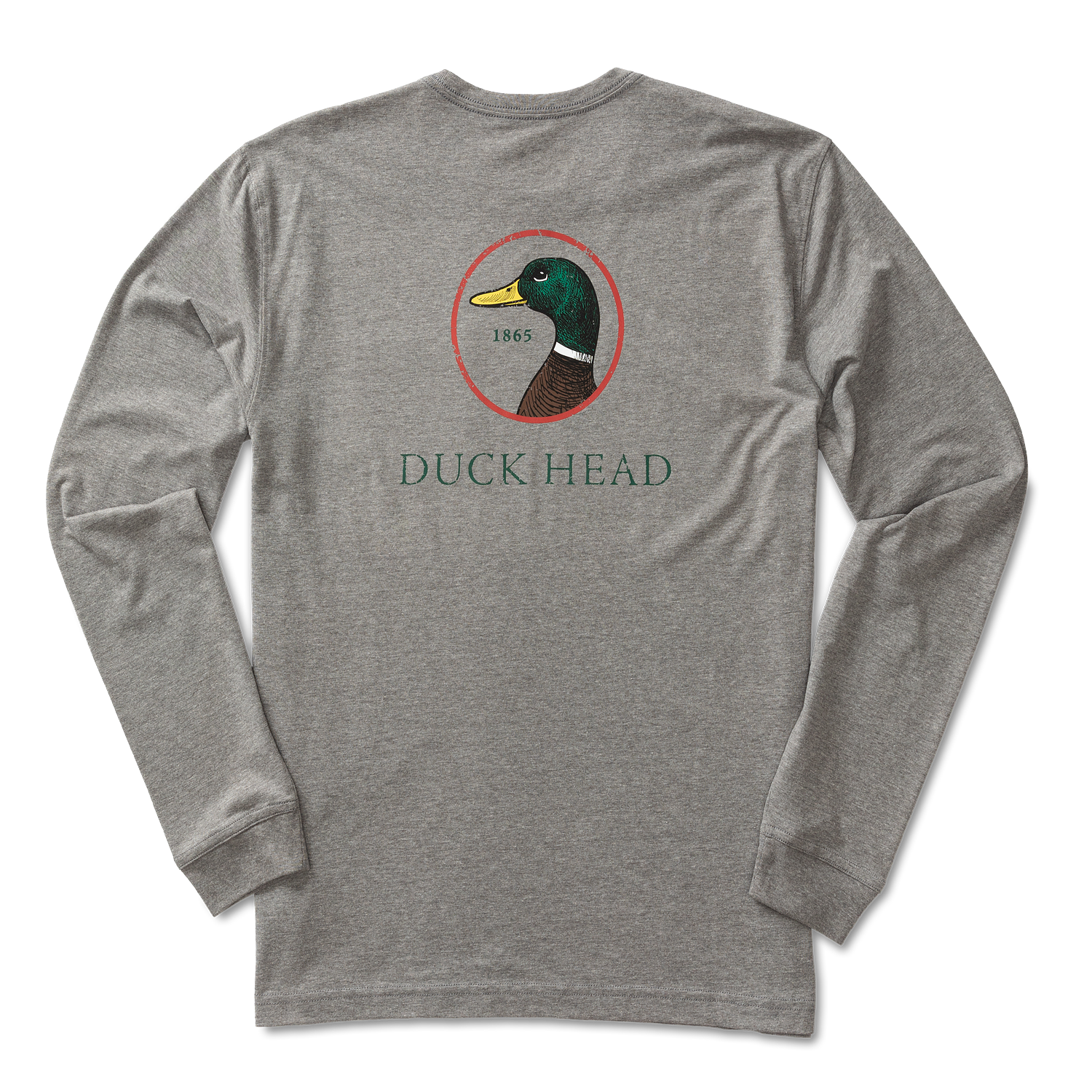 Logo Long Sleeve T-Shirt - Heather Grey