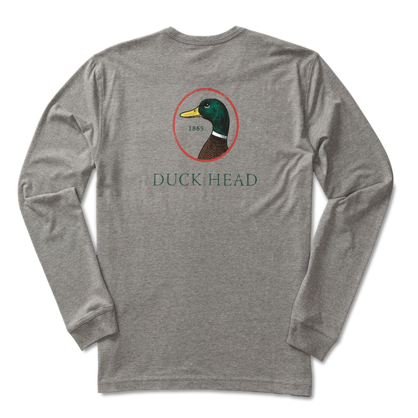Logo Long Sleeve T-Shirt - Heather Grey