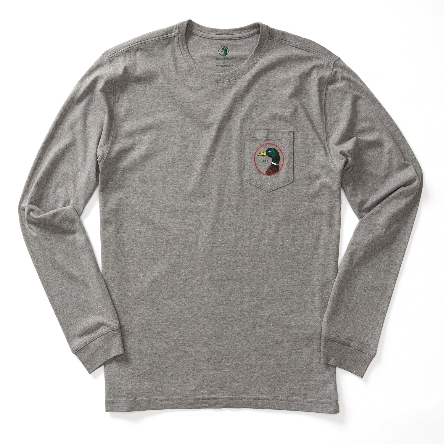 Logo Long Sleeve T-Shirt - Heather Grey