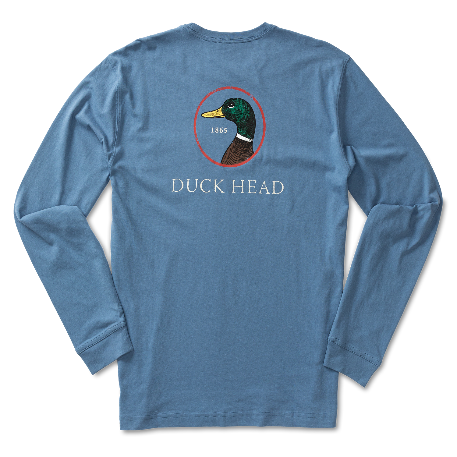 Harbor Blue Logo Long Sleeve T-Shirt