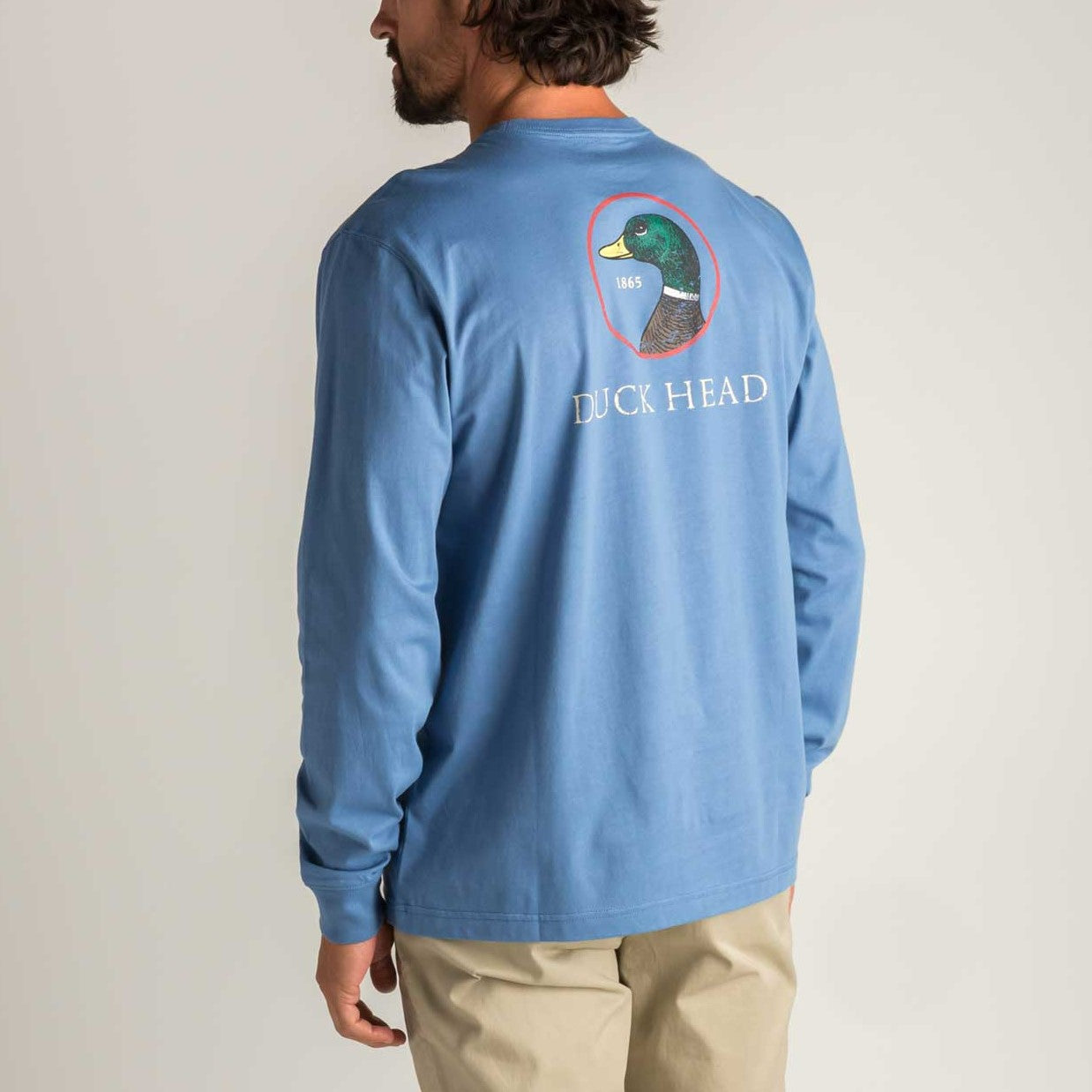 Harbor Blue Logo Long Sleeve T-Shirt