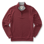 Dunmore Performance 1/4 Zip Pullover - Tawny Port Heather