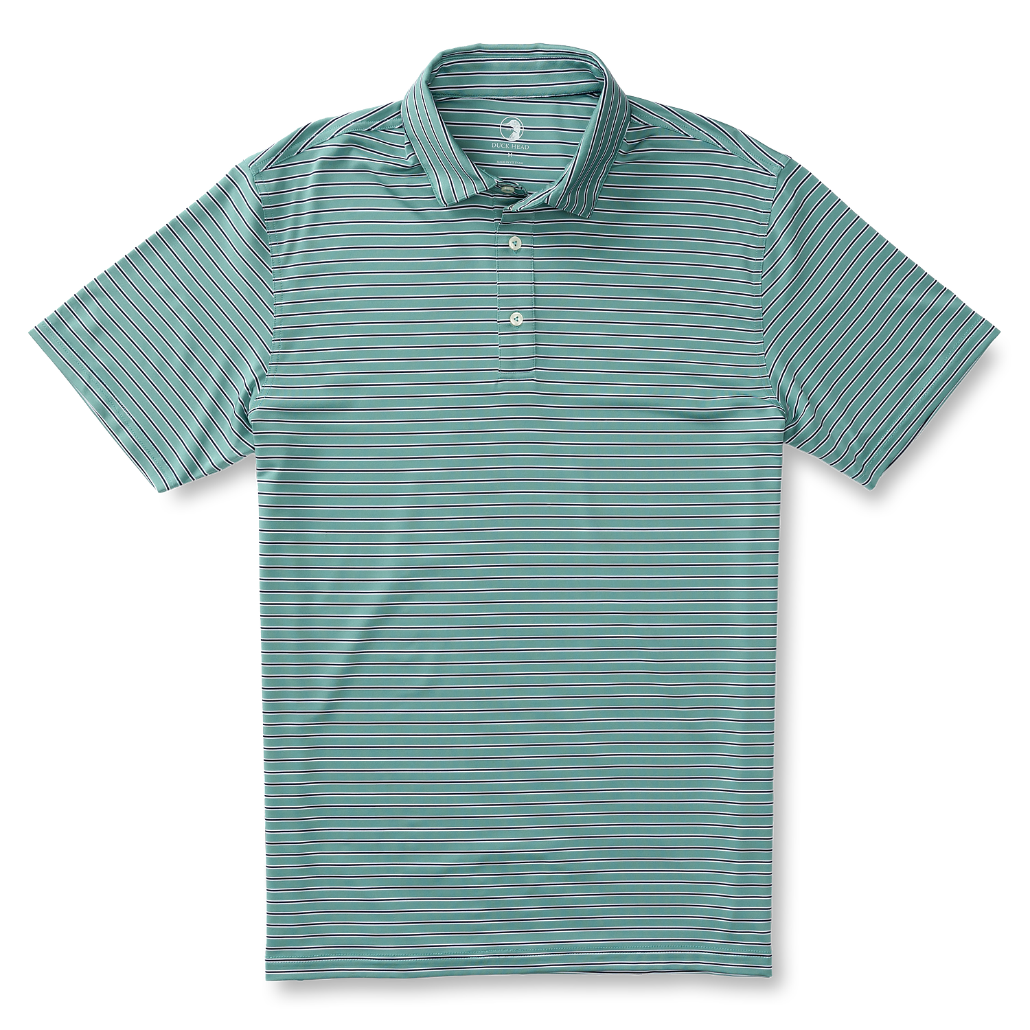 Long Drive Stripe Performance Polo