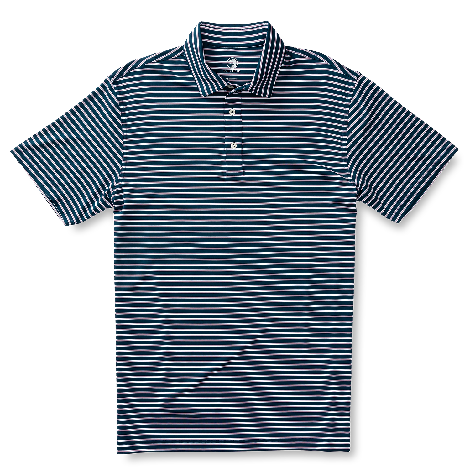 Long Drive Stripe Performance Polo