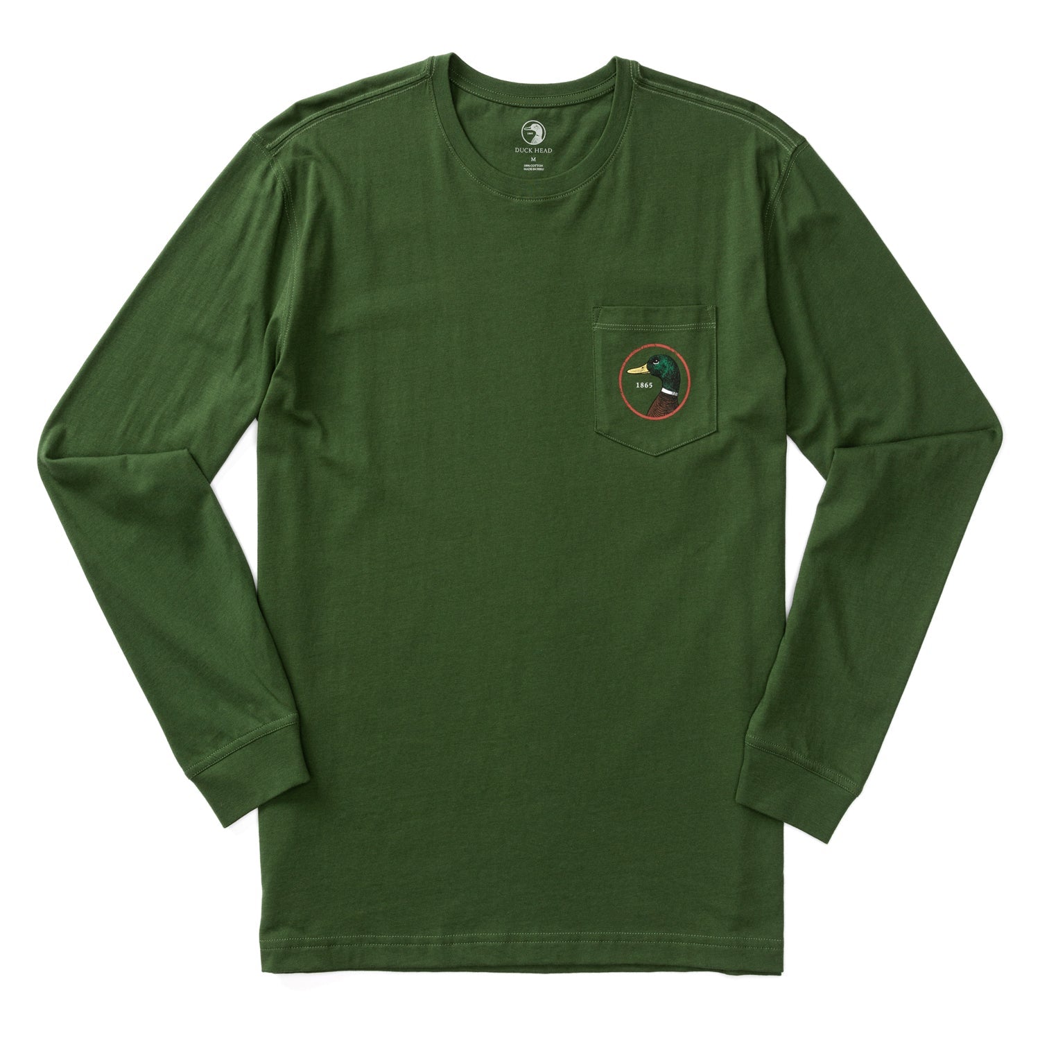 Logo Long Sleeve T-Shirt - Pine Green