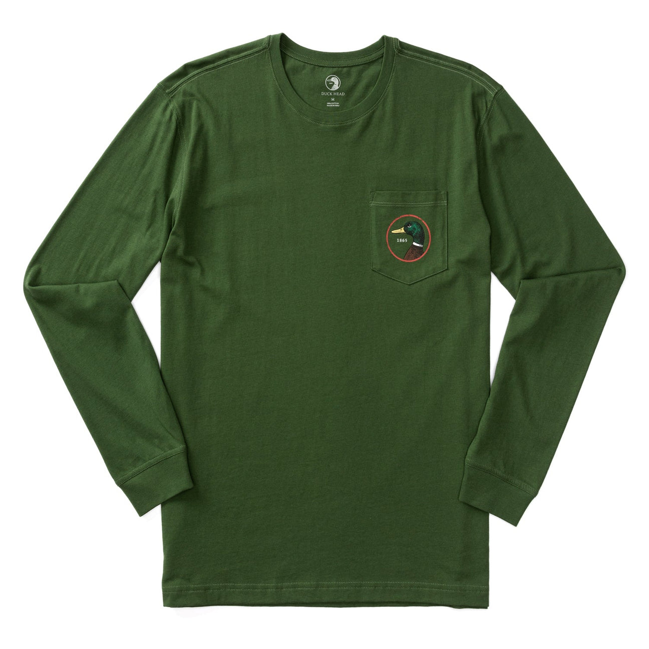 Logo Long Sleeve T-Shirt - Pine Green