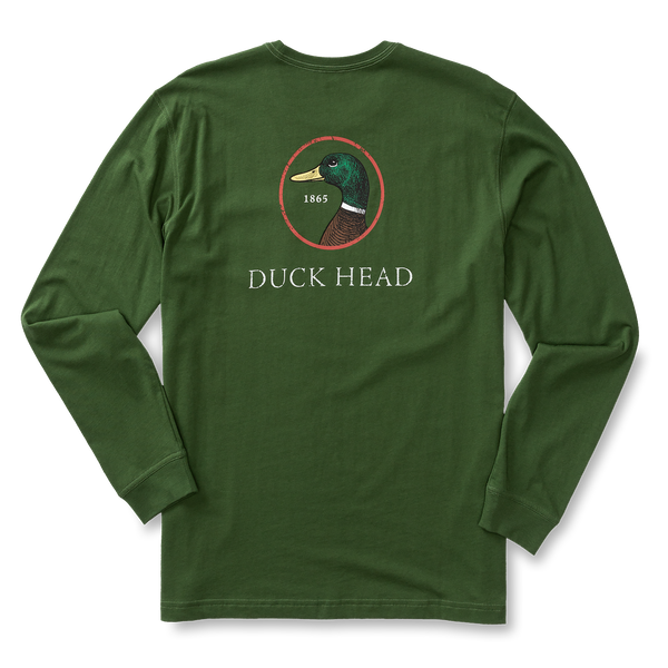 Logo Long Sleeve T-Shirt - Pine Green