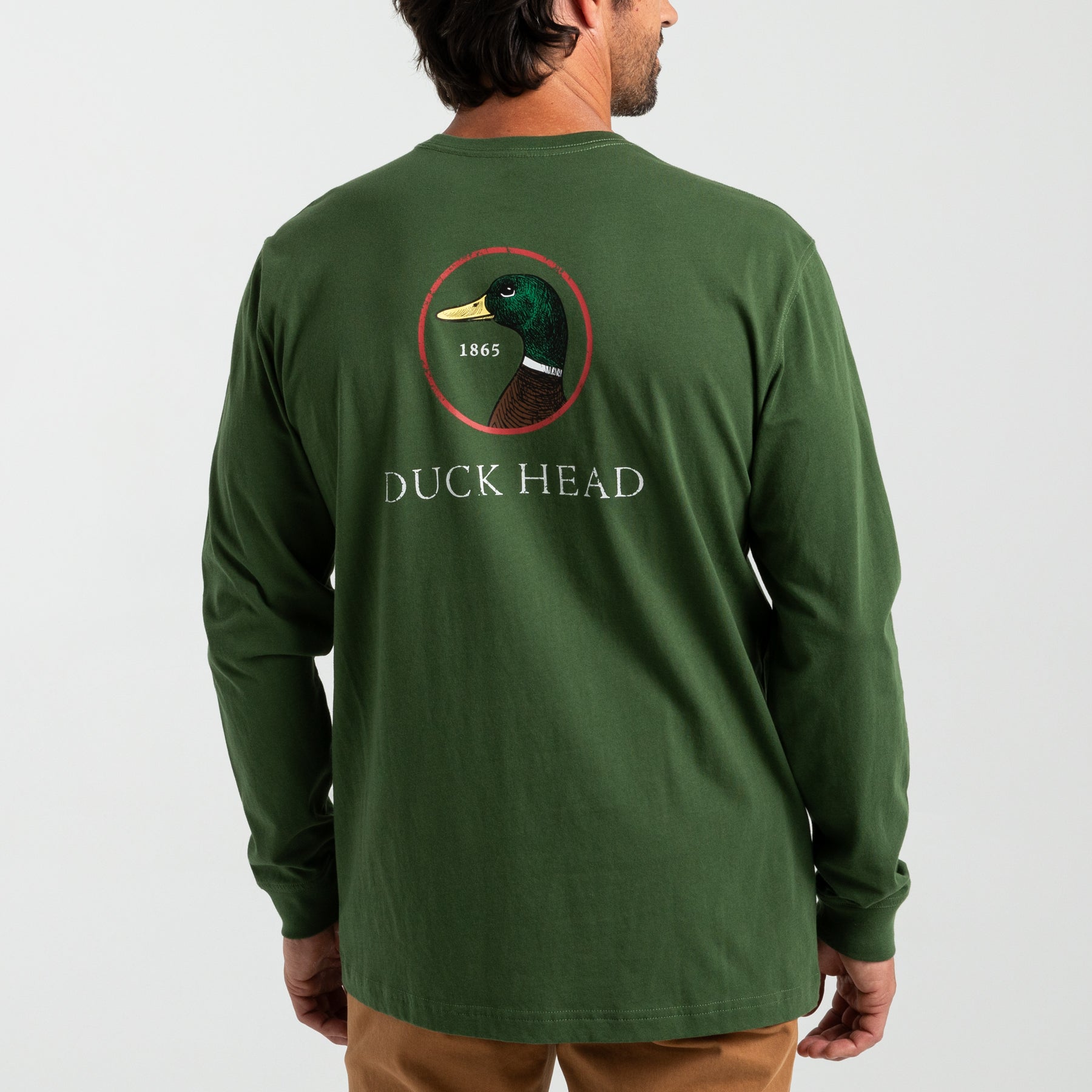 Logo Long Sleeve T-Shirt - Pine Green