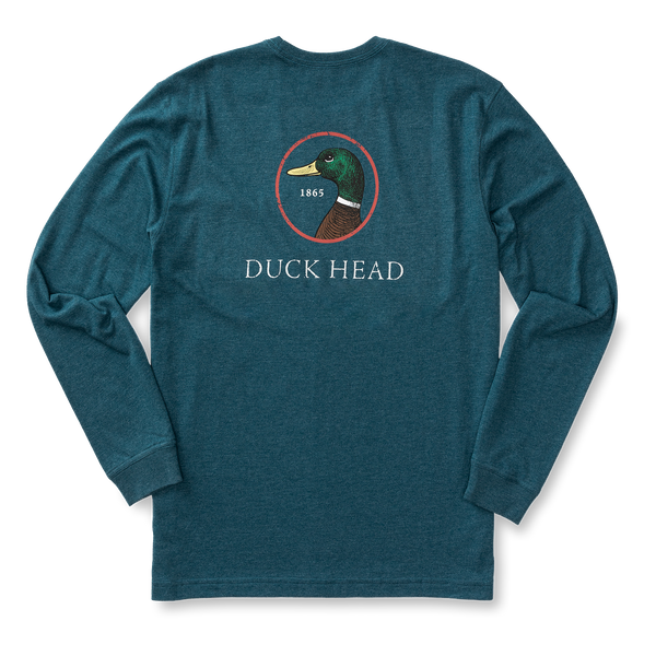 Logo Long Sleeve T-Shirt - Legion Blue Heather