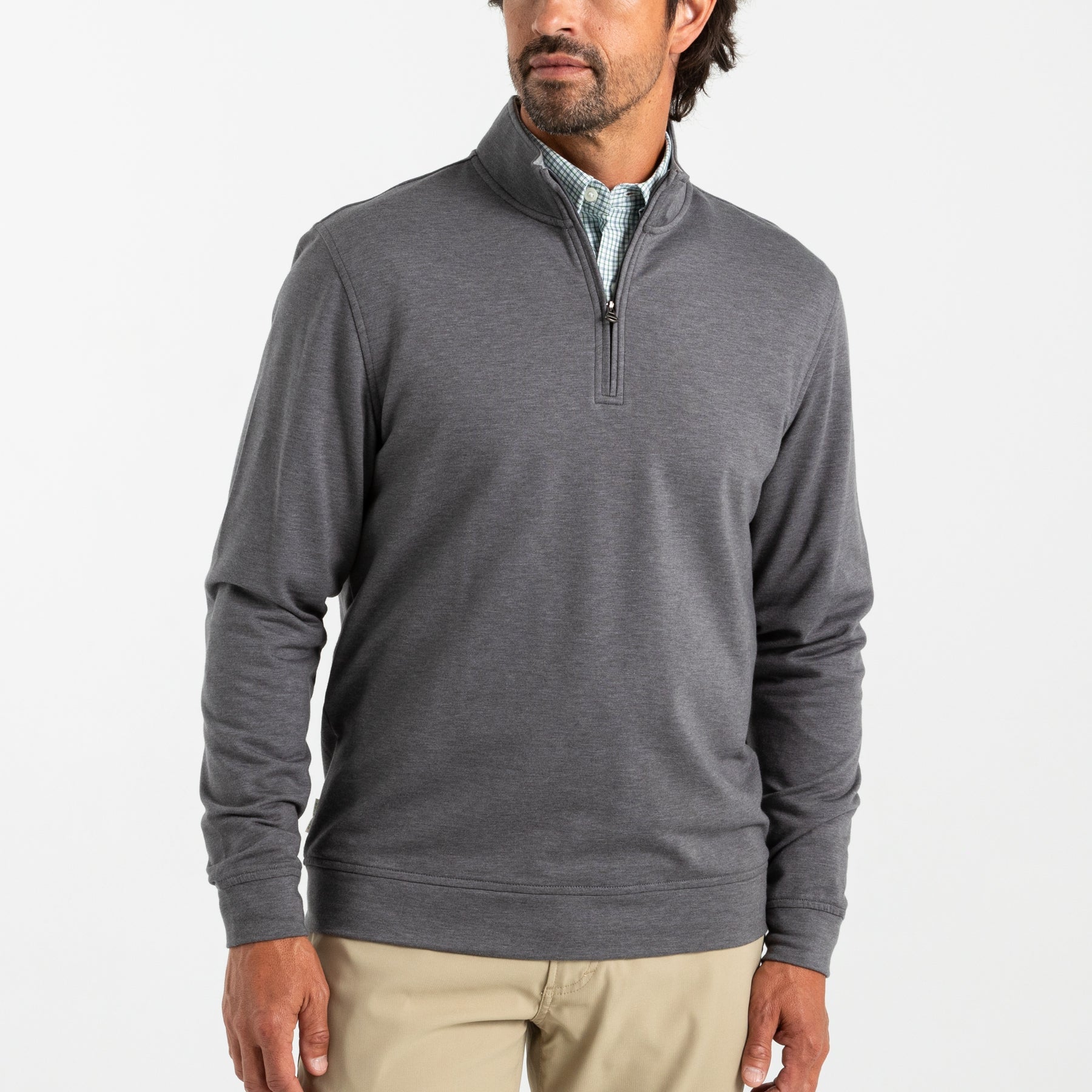 Dunmore Performance 1/4 Zip Pullover - Magnet Grey Heather