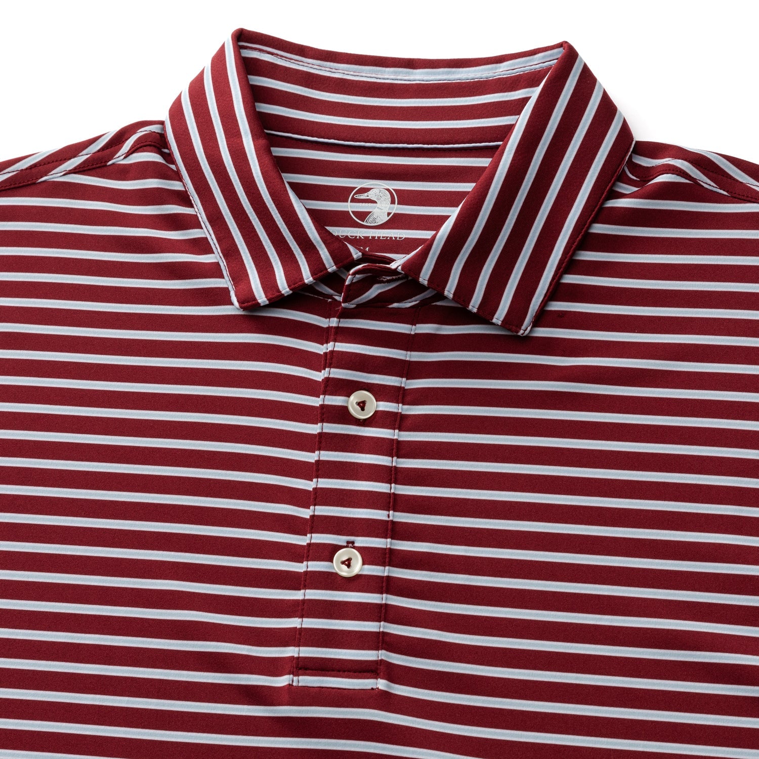 Long Drive Stripe Performance Polo