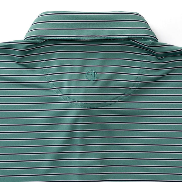 Long Drive Stripe Performance Polo