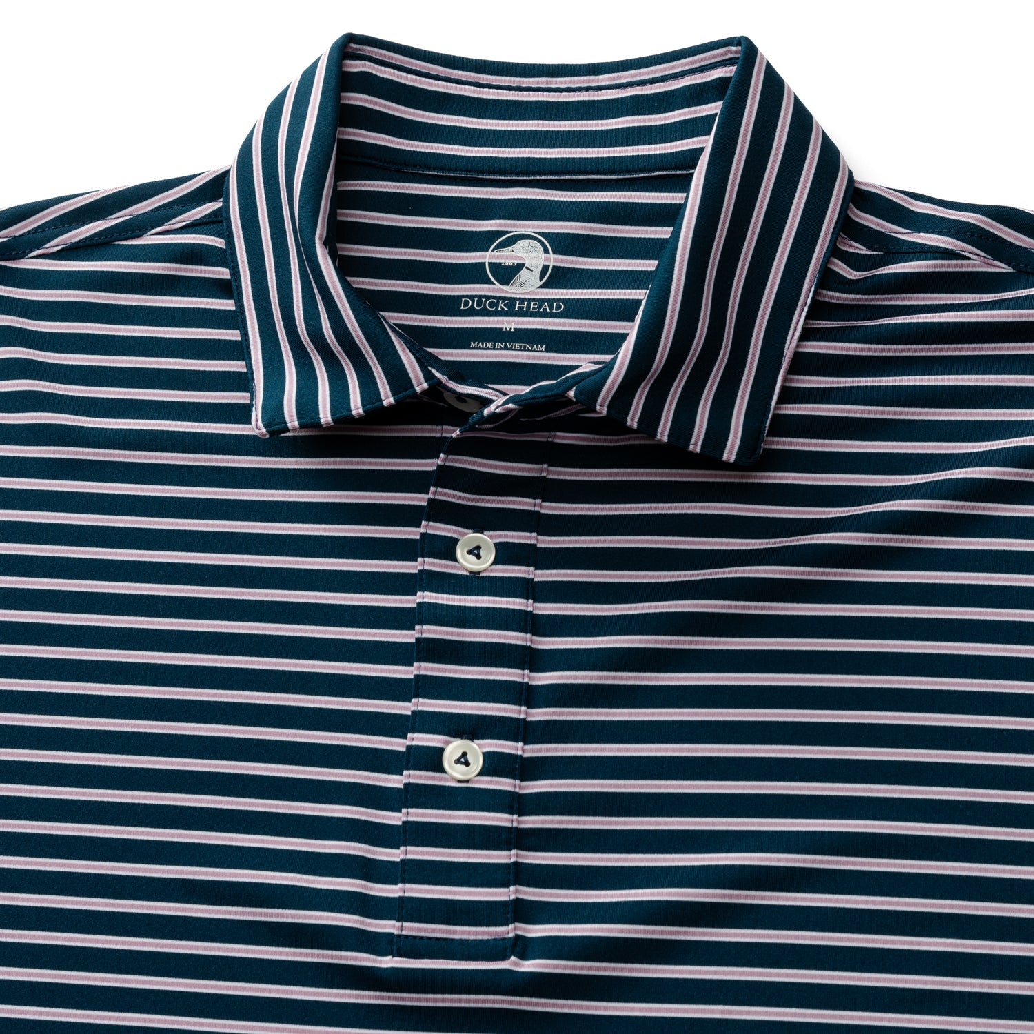 Long Drive Stripe Performance Polo