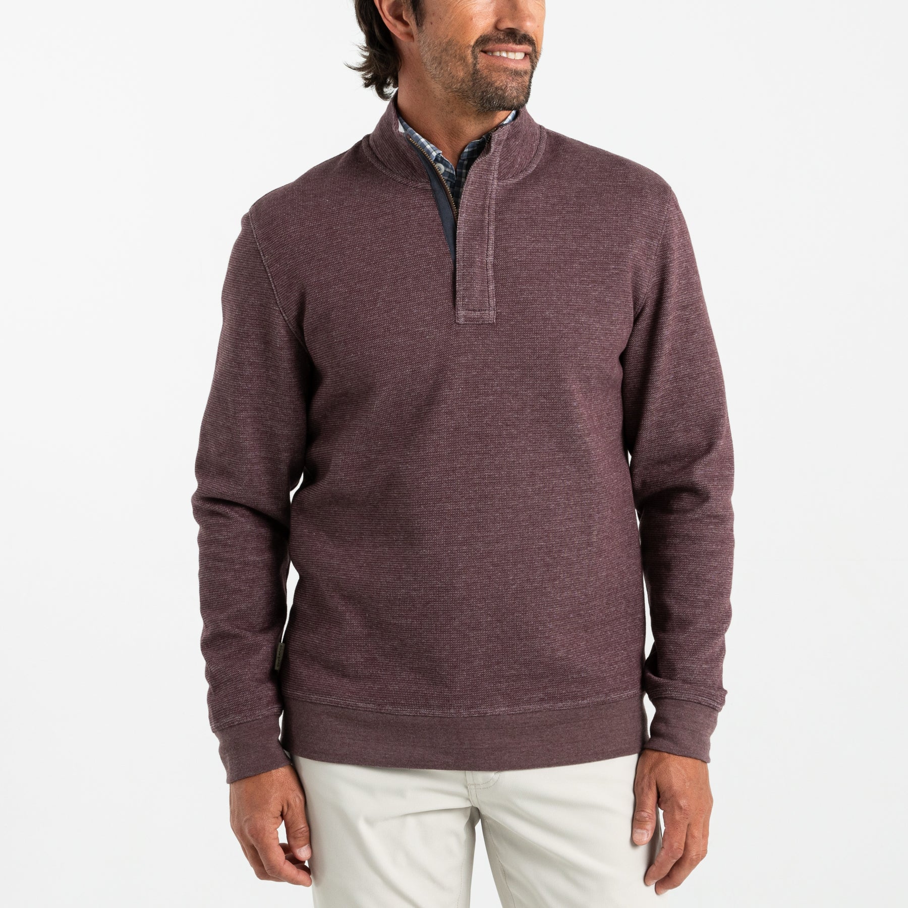 Bearing Pique Performance 1/4 Zip Pullover