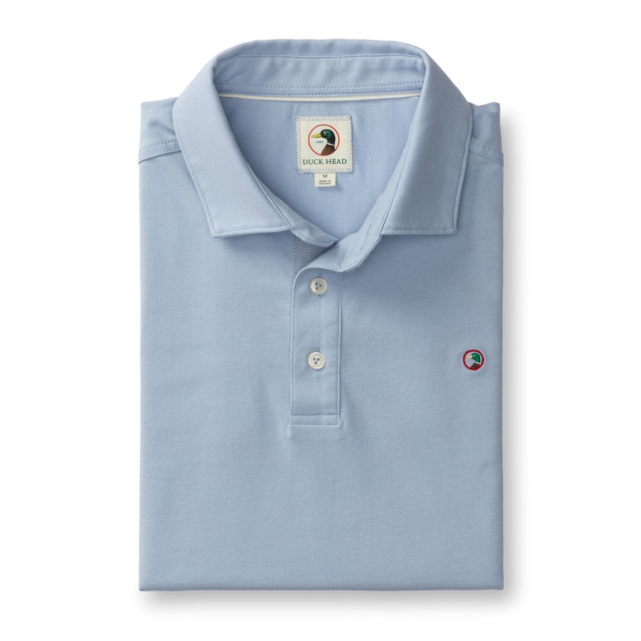 Hanover Pima Cotton Polo - Light Blue