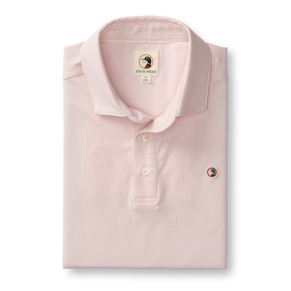 Hanover Pima Cotton Polo - Pastel Pink