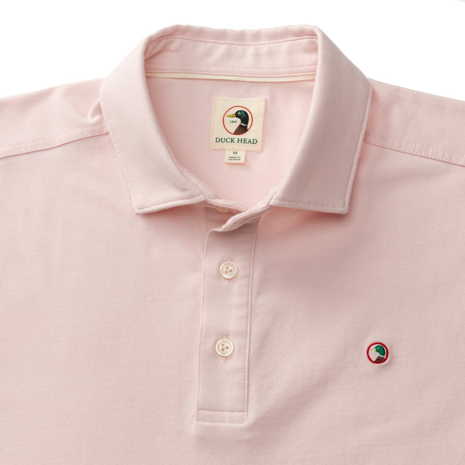 Hanover Pima Cotton Polo - Pastel Pink