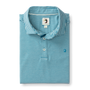 Stripe Hanover Pima Cotton Polo - Pastel Blue