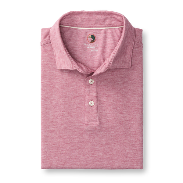 Summerford Performance Pique Polo - Violet Quartz Heather