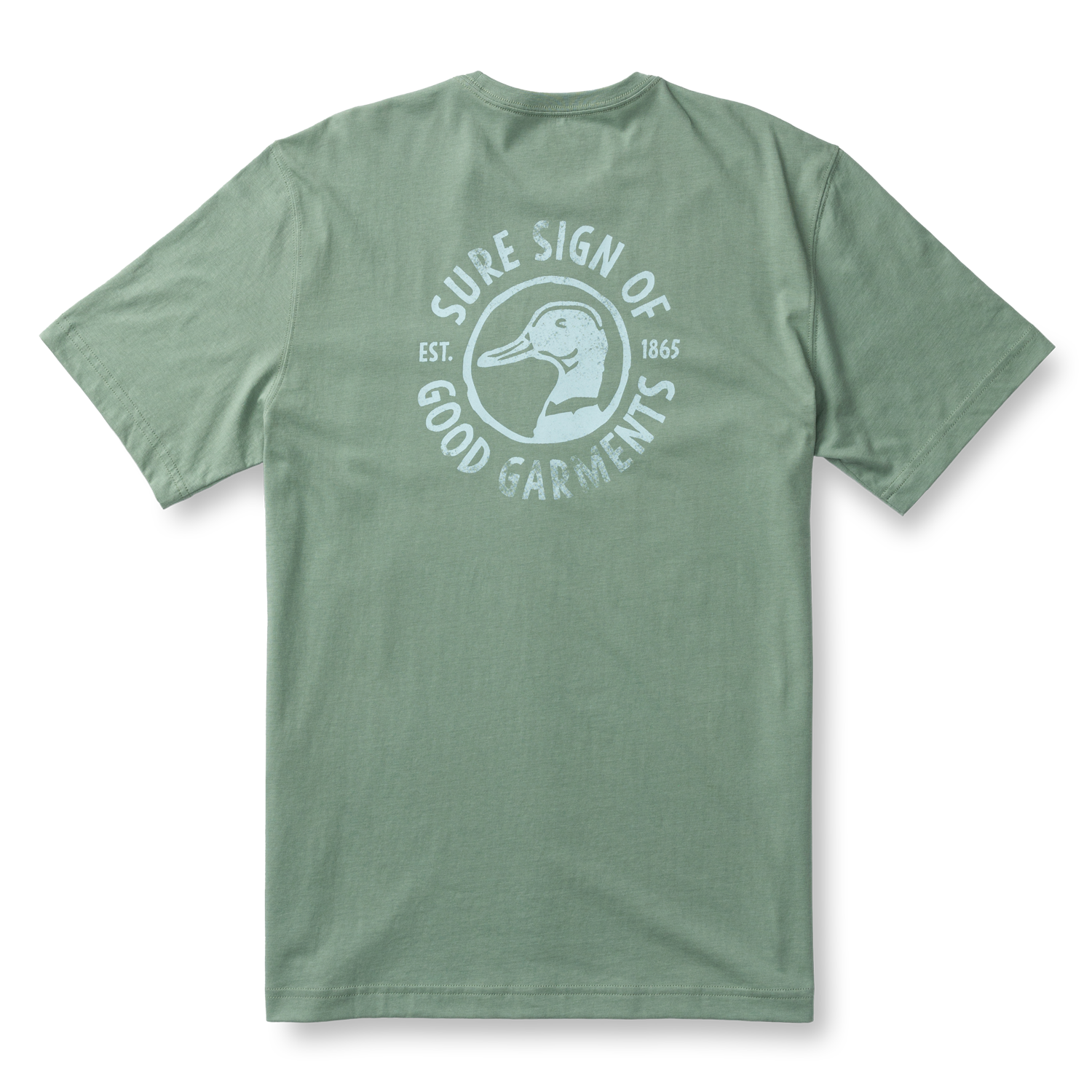 Sure Sign Short Sleeve T-Shirt - Shadow Green