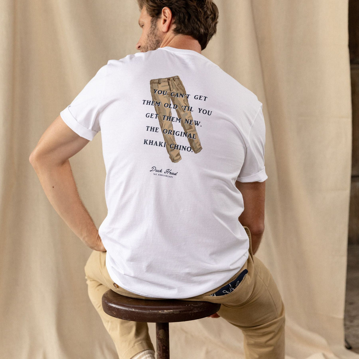The Original Khaki Chino Short Sleeve T-Shirt - 160th Anniversary Edition