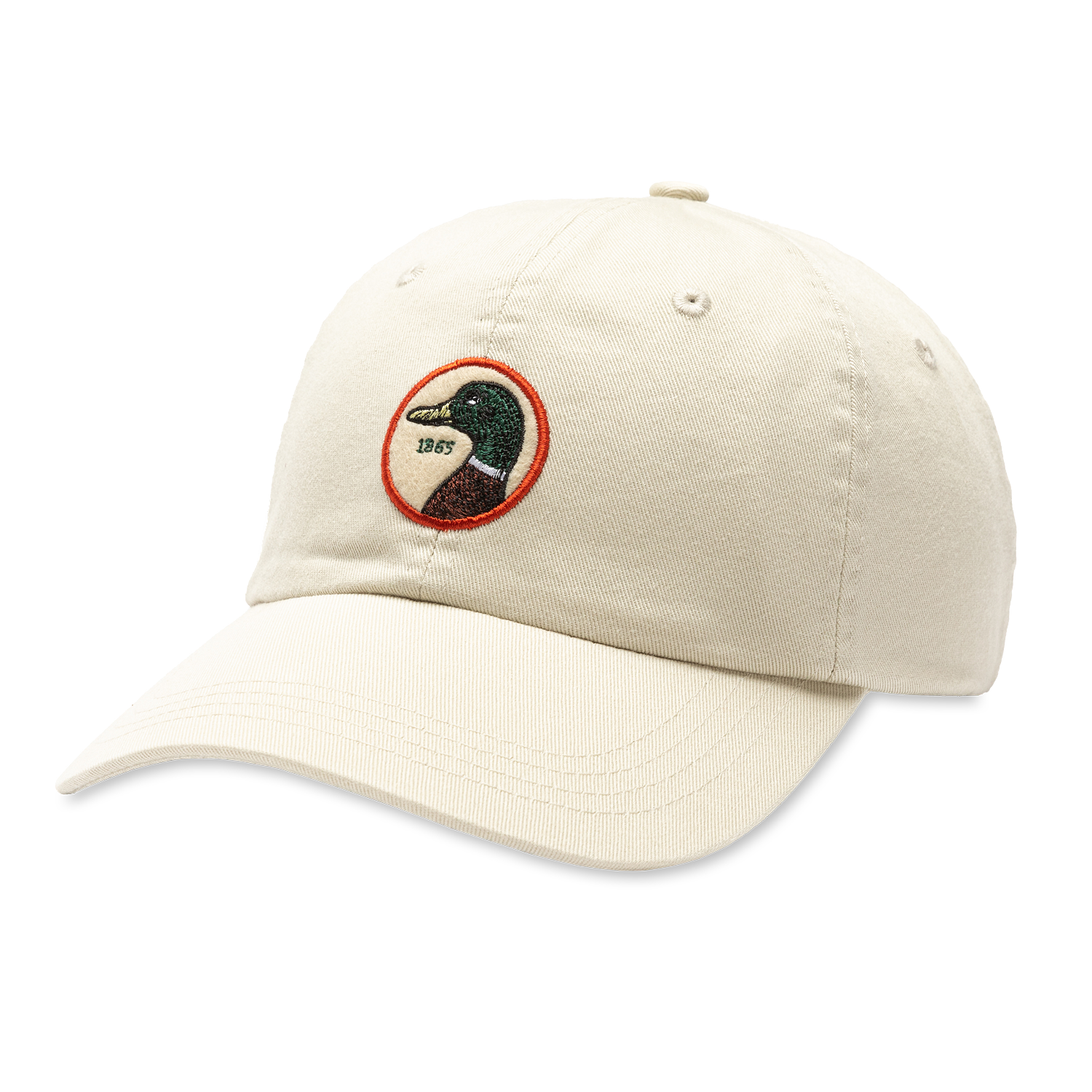 Circle Patch Twill Hat - Putty