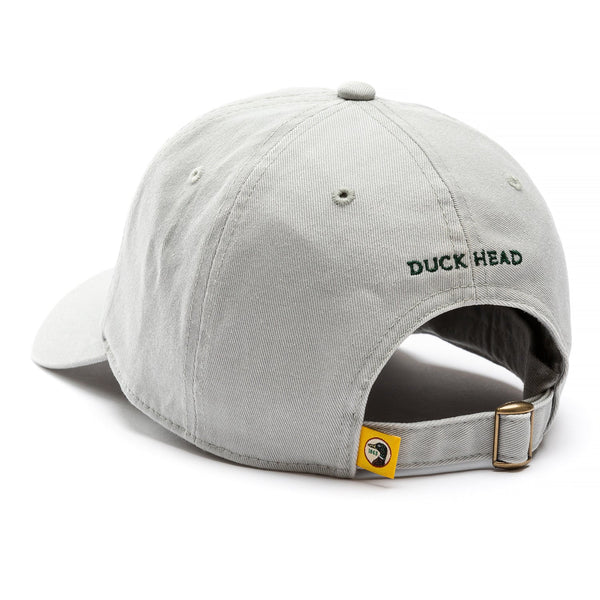 Embroidered Duck Twill Hat - Sandstone Grey